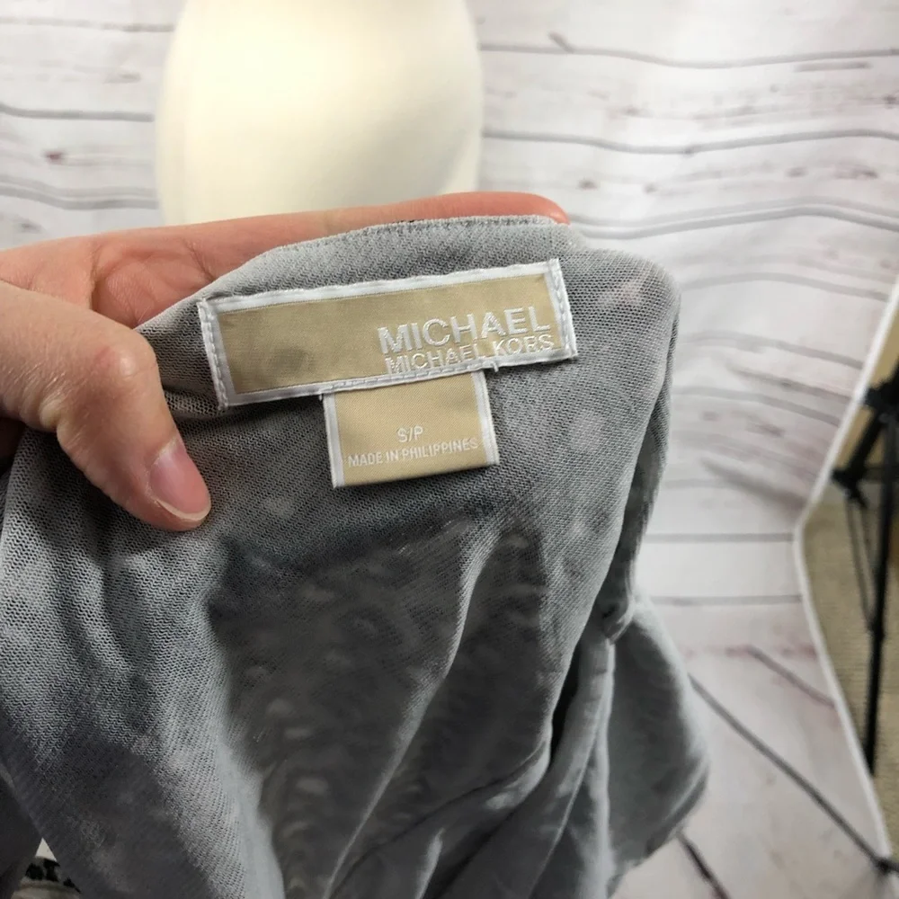 Michael Kors Leopard Print Blouse‎